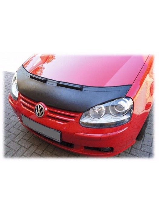 Volkswagen Golf 5, V  – kožený kryt/potah kapoty, vzhled carbon